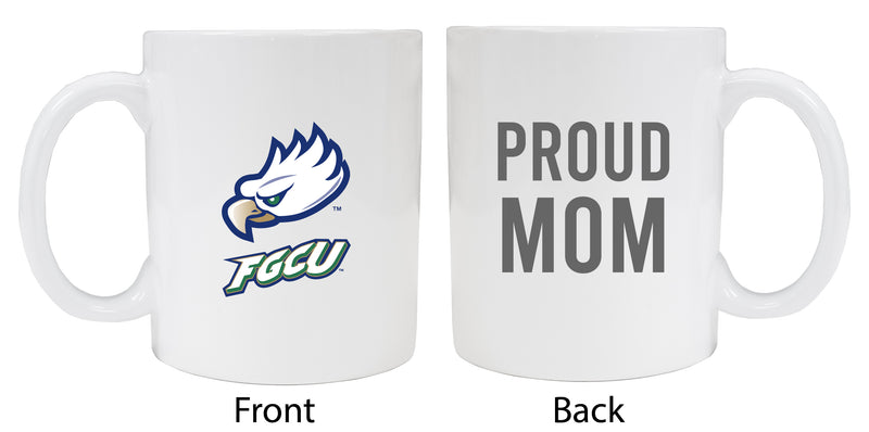Florida Gulf Coast Eagles Proud Mom Ceramic Coffee Mug - White (2 Pack)