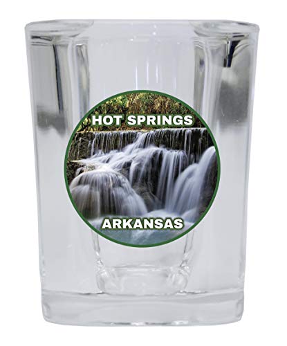 Hot Springs Arkansas Square Shot Glass