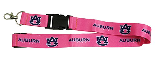 Ultimate Sports Fan Lanyard - Auburn Tigers Spirit, Durable Polyester, Quick-Release Buckle & Heavy-Duty Clasp