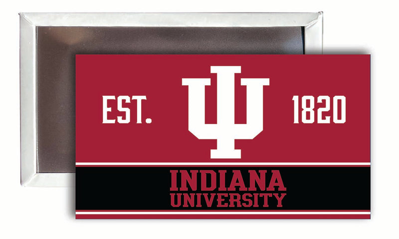 Indiana Hoosiers 2x3-Inch NCAA Vibrant Collegiate Fridge Magnet - Multi-Surface Team Pride Accessory Single Unit
