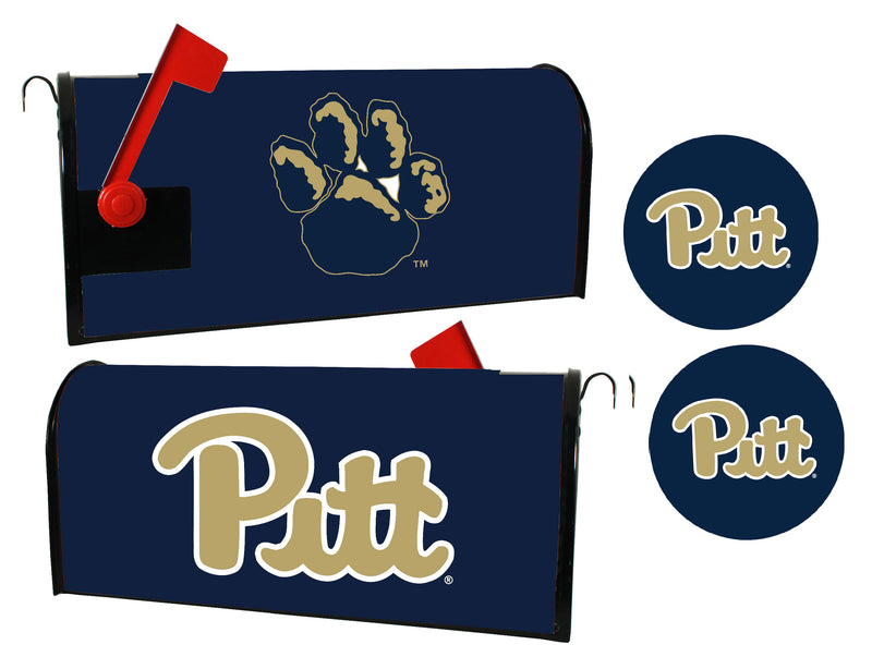 Pittsburgh Panthers NCAA Officially Licensed Mailbox Cover & Sticker Set
