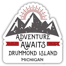 Load image into Gallery viewer, Drummond Island Michigan Souvenir Decorative Stickers (Choose theme and size)
