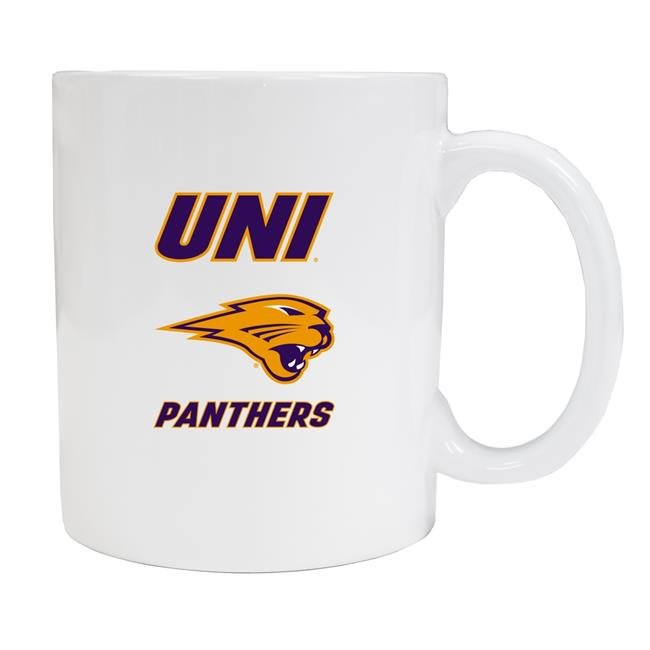 Northern Iowa Panthers White Ceramic NCAA Fan Mug 2-Pack (White)