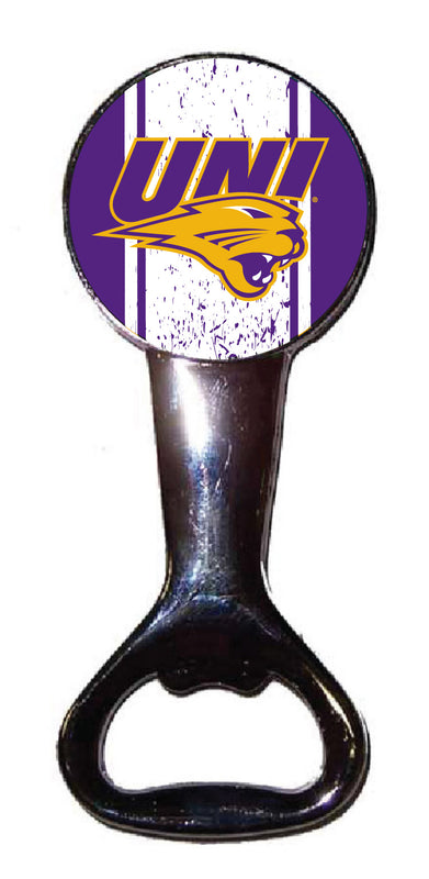 Northern Iowa Panthers Officially Licensed Magnetic Metal Bottle Opener - Tailgate & Kitchen Essential