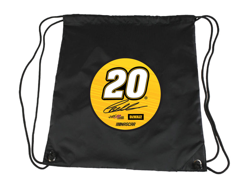 Christopher Bell # 20 Nascar Cinch Bag with Drawstring New for 2021