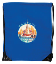 Load image into Gallery viewer, Bangkok Thailand C Souvenir Cinch Bag with Drawstring Backpack
