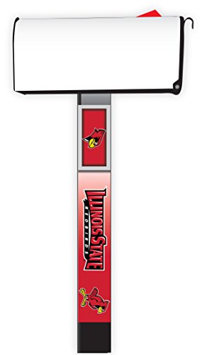 Illinois State Redbirds Mailbox Post Covers (2-Pack) | Show Your Team Spirit