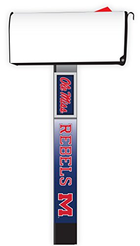 Mississippi Rebels "Ole Miss" Mailbox Post Covers (2-Pack) | Show Your Team Spirit
