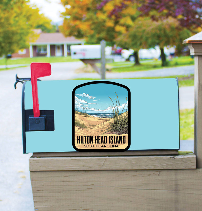 Hilton Head Island Design A Souvenir Magnetic Mailbox Cover