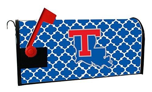 Louisiana Tech Bulldogs NCAA Officially Licensed Mailbox Cover Moroccan Design