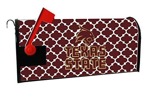 Texas State Bobcats NCAA Officially Licensed Mailbox Cover Moroccan Design