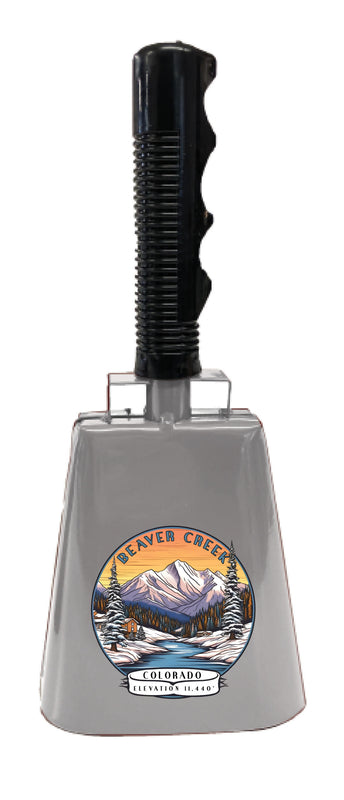 Beaver Creek Colorado Design A Souvenir Destination Cowbell
