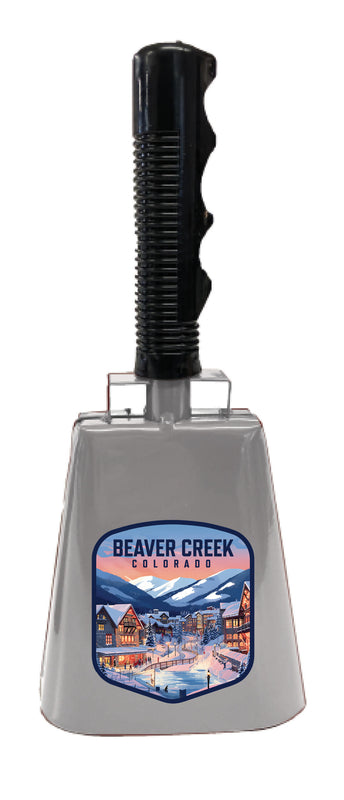 Beaver Creek Colorado Design C Souvenir Destination Cowbell