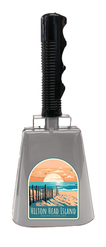 Hilton Head Island Design C Souvenir Destination Cowbell
