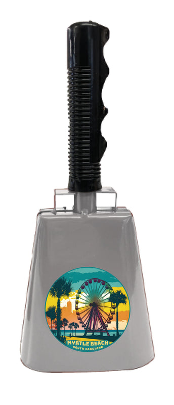 Myrtle Beach South Carolina Souvenir Destination Cowbell