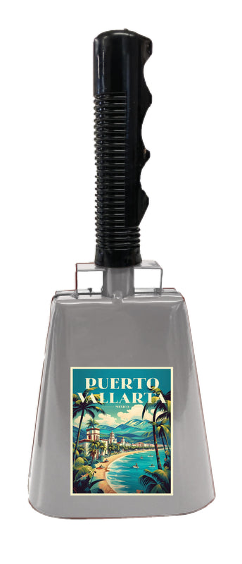 Puerto Vallarta Mexico Design C Souvenir Destination Cowbell