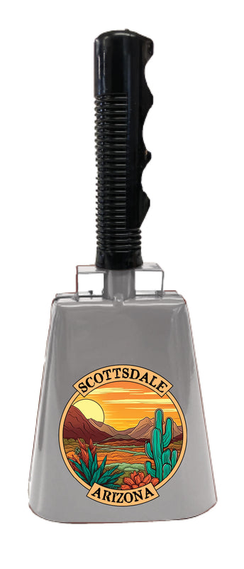 Scottsdale Arizona Design A Souvenir Destination Cowbell