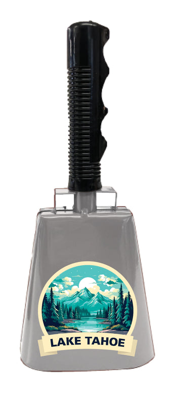 Lake Tahoe California Design A Souvenir Destination Cowbell
