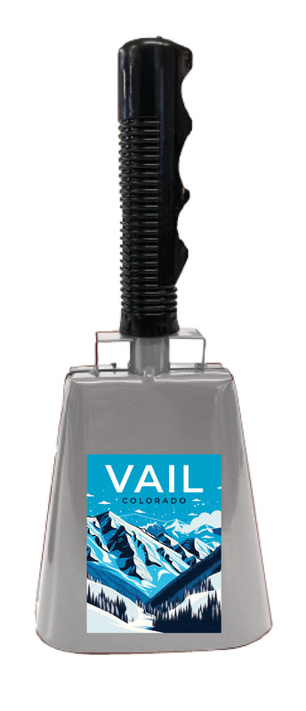 Vail Colorado Souvenir Destination Cowbell