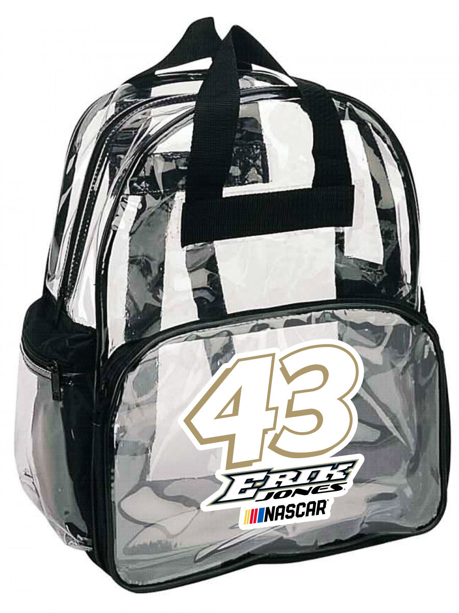 NASCAR Erik Jones Clear View Backpack