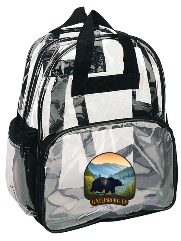 Gatlinburg Tennessee Souvenir Clear View Backpack