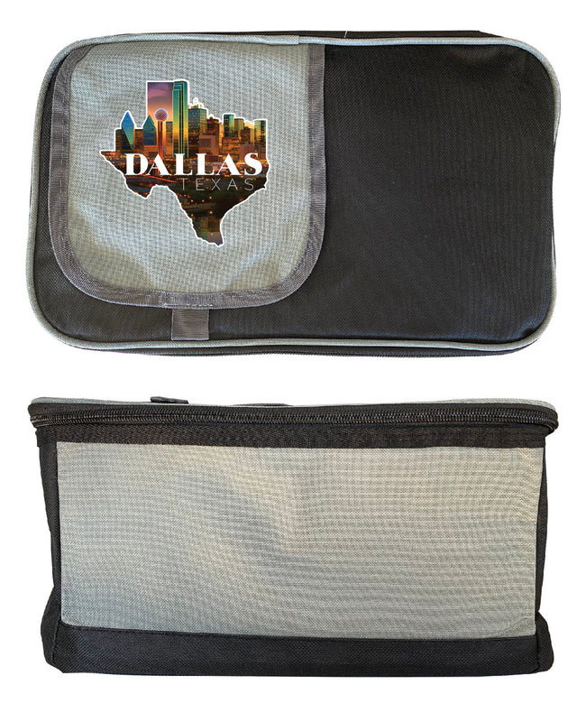 Dallas Texas Design C Souvenir Cooler 9 pack