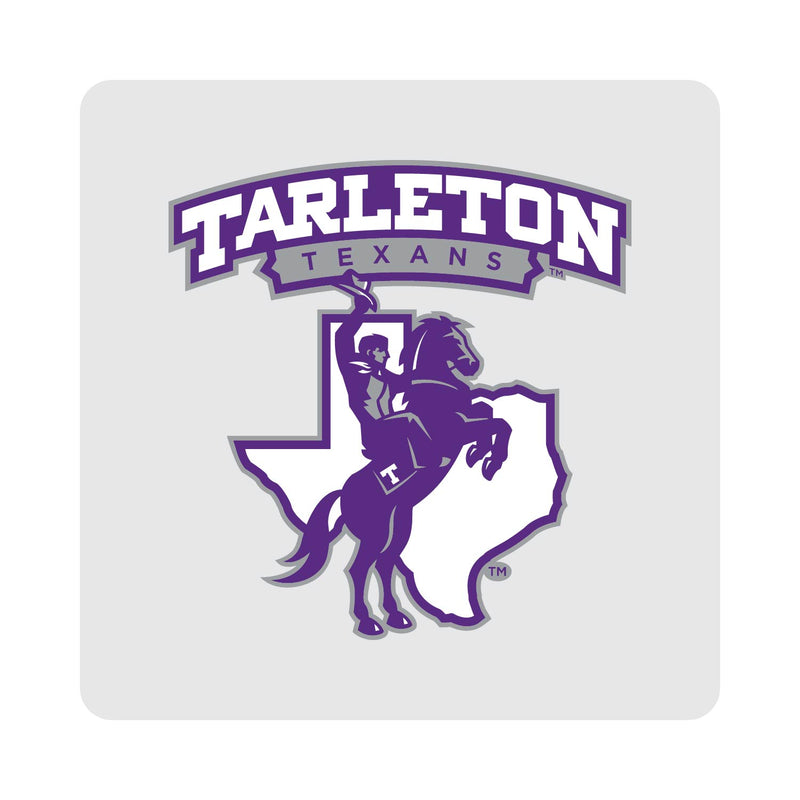 Tarleton State University Officially Licensed Coasters - Choose Marble or Acrylic Material for Ultimate Team Pride
