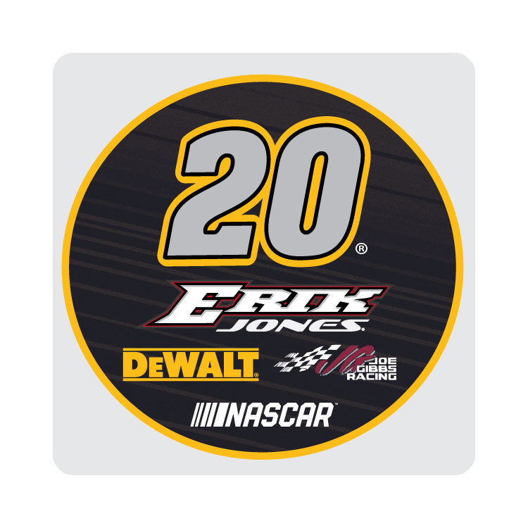 Erik Jones #20 Acrylic Coaster 2-Pack New For 2020