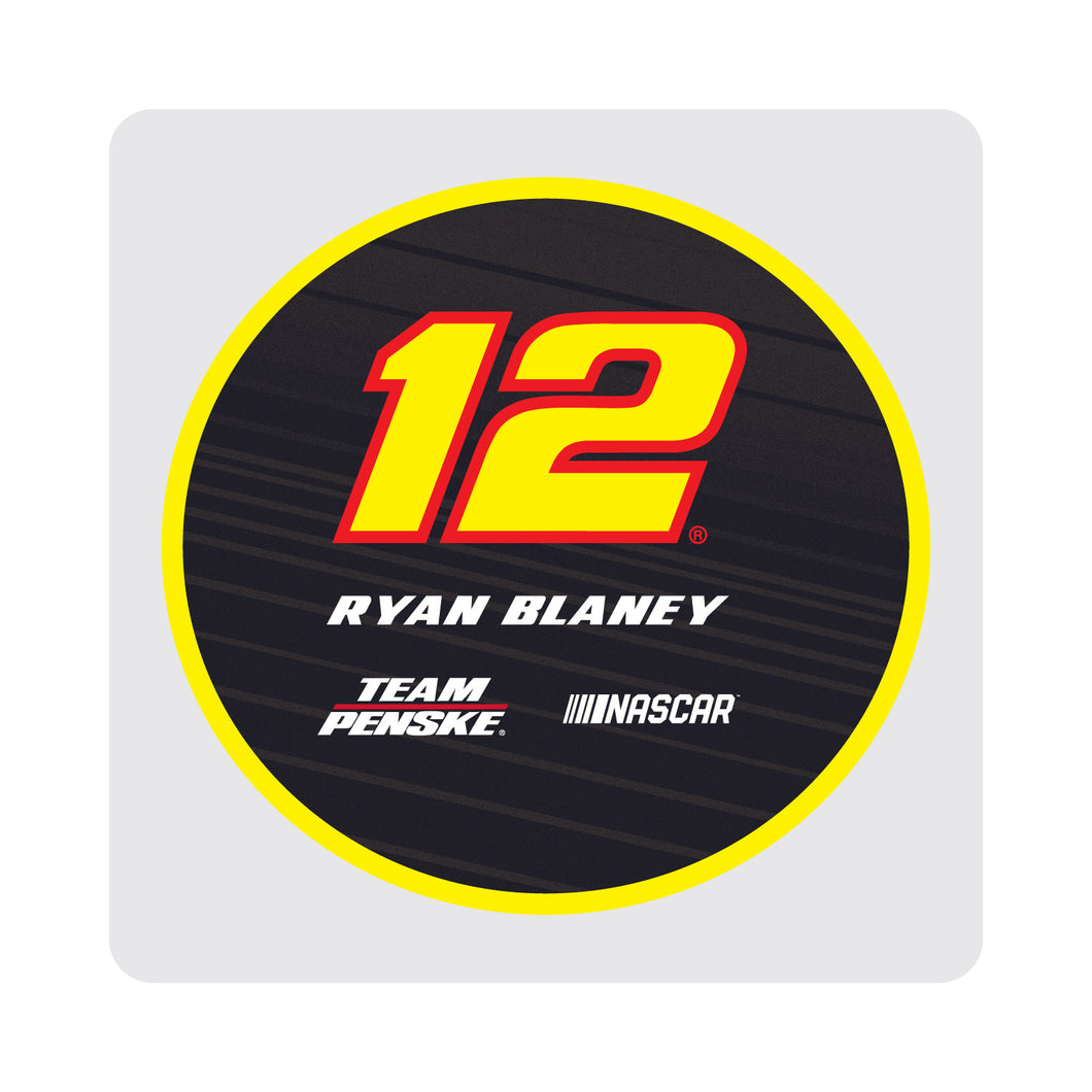 Ryan Blaney #12 Acrylic Coaster 2-Pack New For 2020