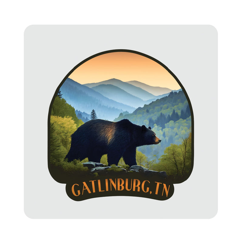 Gatlinburg Tennessee Souvenir 4 x 4 Inch Coaster Acrylic