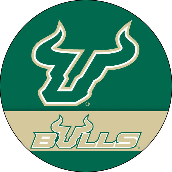 South Florida Bulls Officially Licensed Paper Coasters (4-Pack) - Vibrant, Furniture-Safe Design