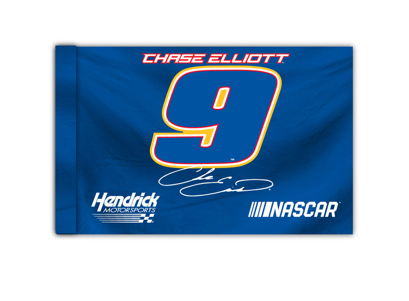 R and R Imports, Inc Chase Elliott #9 3' x 5' Flag with Car New for 2020