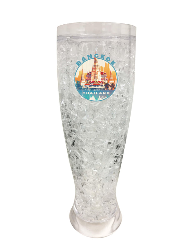 Bangkok Thailand C Souvenir 16oz Broken Glass Frosty Mug