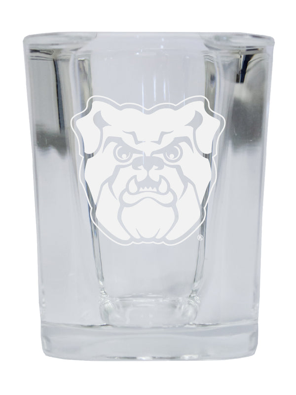 Butler Bulldogs NCAA Collector's Edition 2oz Square Shot Glass - Laser Etched Logo