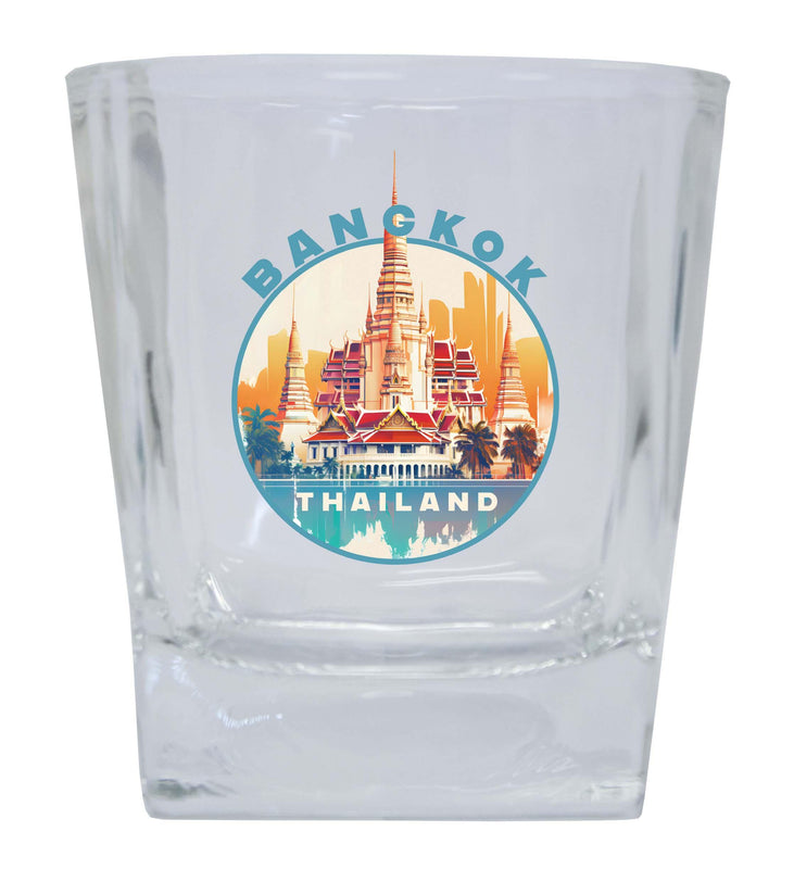 Bangkok Thailand C Souvenir 8oz Whiskey Glass