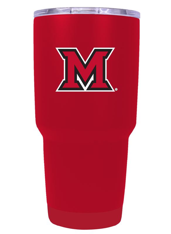 Miami University of Ohio Mascot Logo Tumbler - 24oz Color-Choice Insulated Stainless Steel Mug