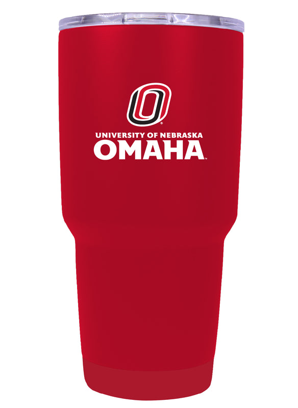 Nebraska at Omaha Mascot Logo Tumbler - 24oz Color-Choice Insulated Stainless Steel Mug