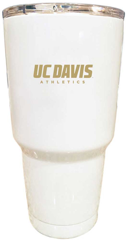 UC Davis Aggies Mascot Logo Tumbler - 24oz Color-Choice Insulated Stainless Steel Mug