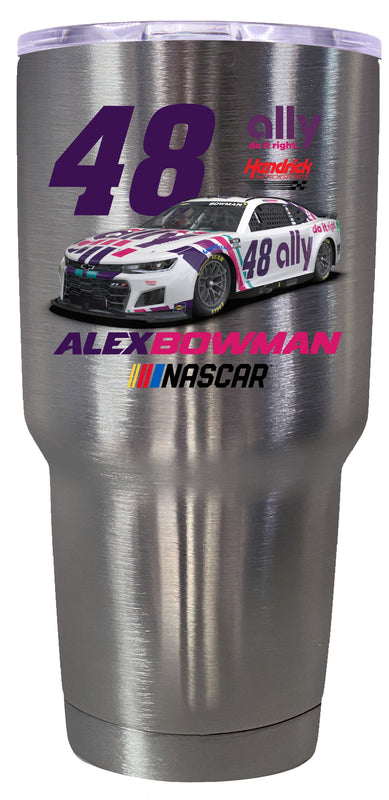 #48 Alex Bowman 24oz Stainless Steel Tumbler Car Design