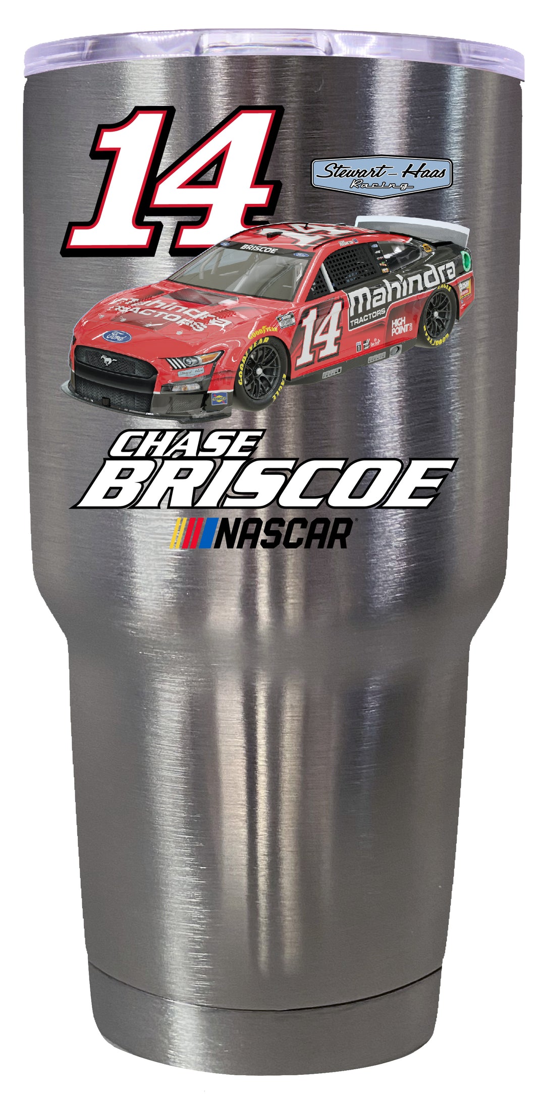 #14 Chase Briscoe  24oz Stainless Steel Tumbler Car Design