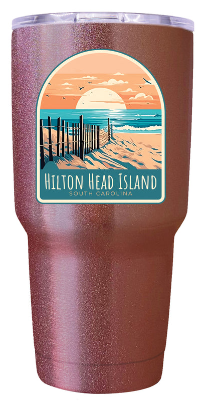 Hilton Head Island Souvenir 24 oz Insulated Stainless Steel Tumbler