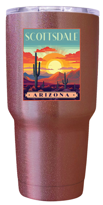 Scottsdale Arizona Souvenir 24 oz Insulated Stainless Steel Tumbler