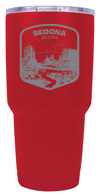 Sedona Arizona Souvenir 24 oz Engraved Insulated Stainless Steel Tumbler