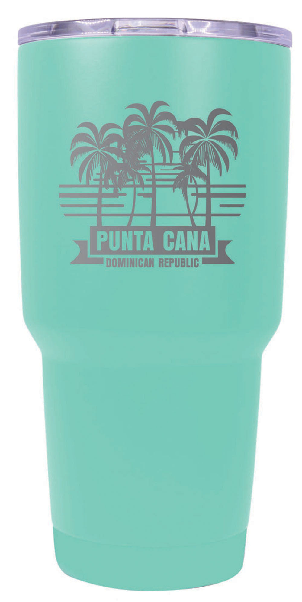 Punta Cana Dominican Republic Souvenir 24 oz Insulated Stainless Steel Tumbler Etched