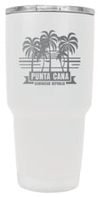 Load image into Gallery viewer, Punta Cana Dominican Republic Souvenir 24 oz Insulated Stainless Steel Tumbler Etched
