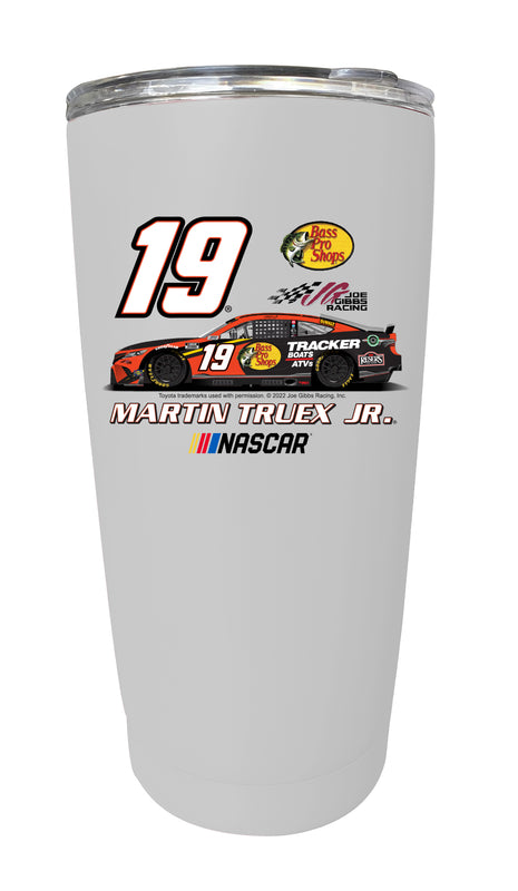 #19 Martin Truex Jr. Officially Licensed 16oz Stainless Steel Tumbler Car Design
