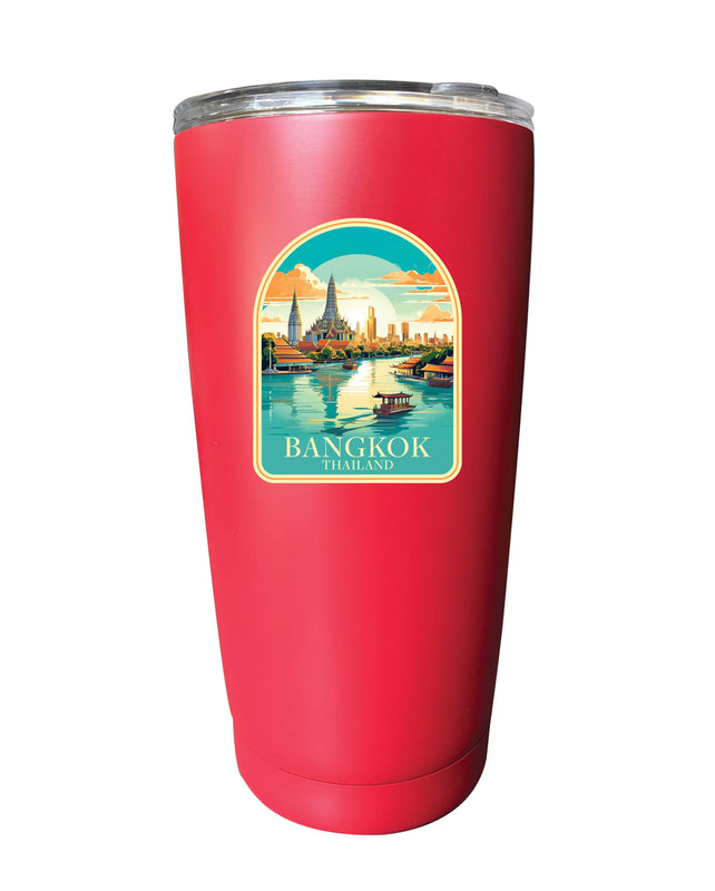 Bangkok Thailand A Souvenir 16 oz Insulated Tumbler