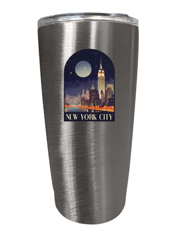 New York City C Souvenir 16 oz Insulated Tumbler
