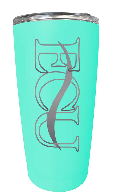 East Central University Tigers NCAA Laser-Engraved Tumbler - 16oz Stainless Steel Insulated Mug Choose Your Color