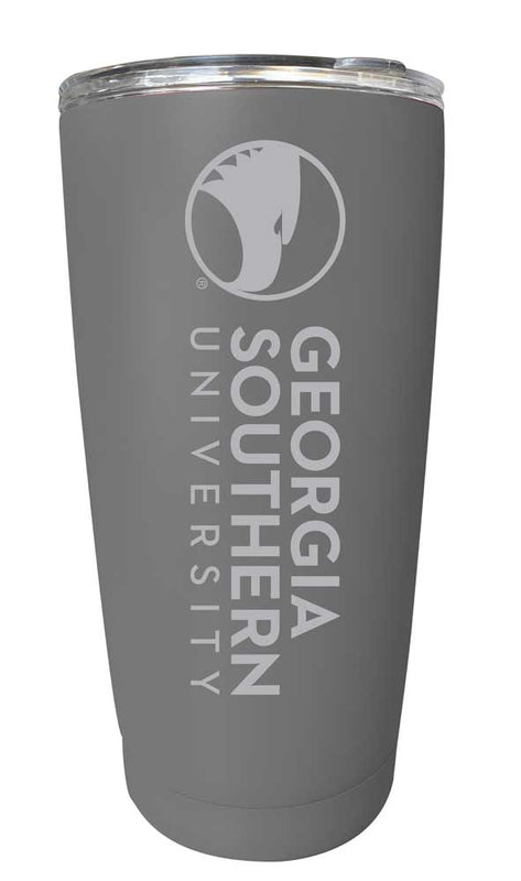Georgia Southern Eagles NCAA Laser-Engraved Tumbler - 16oz Stainless Steel Insulated Mug
